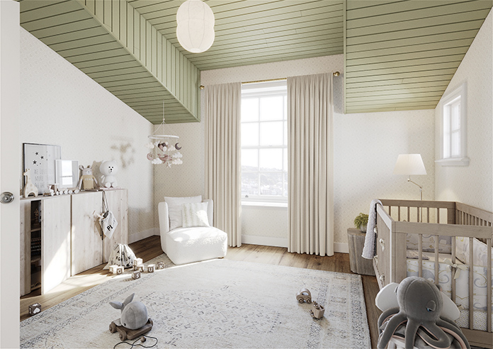 Devonshire, Stone - Made to Measure Curtains - Image 7